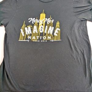 MercyMe's Imagine Nation Tour 2009 Concert Dates/Cities/States on Back XL